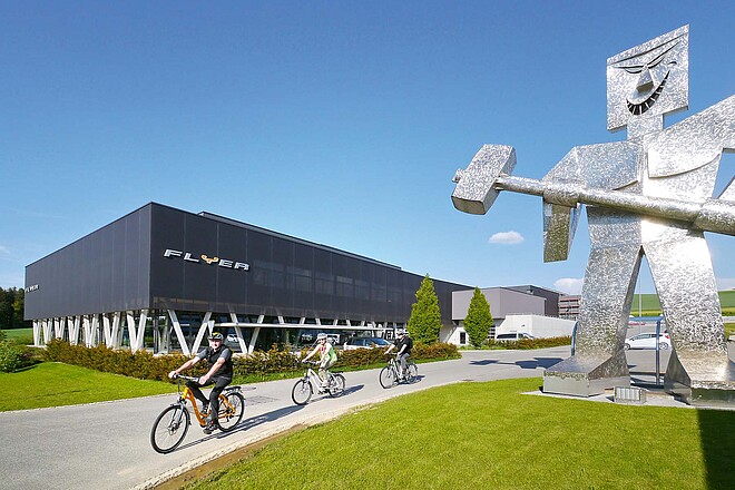 Flyer Ende E-Bike-Produktion in der Schweiz.