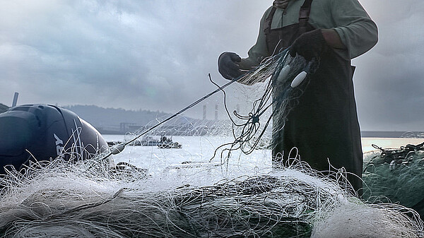 Schwalbe Green Marathon Reifen aus Fischernetzen. 