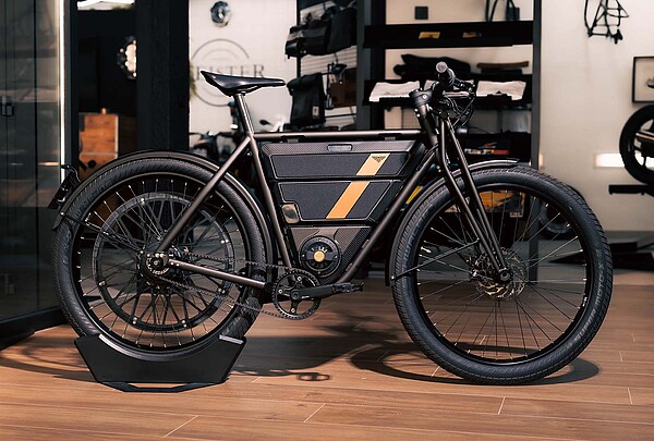 Motosacoche E-Bike. Elektrovelo im Retro-Look.