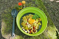 Rezept für einen Liseneintopf auf der Fahrradtour. 