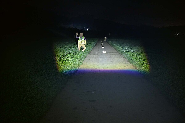 E-Bike Scheinwerfer Test Knog Blinder E120