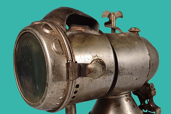 Karbid Lampe Fahrrad