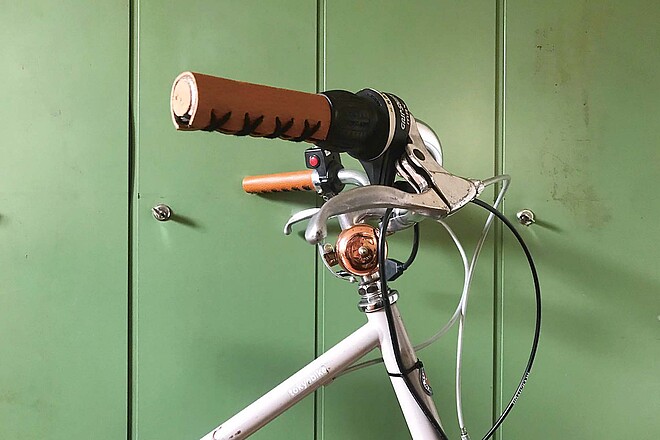 Lenkergriffe aus Leder