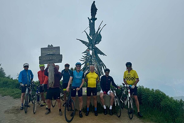 Passüberfahrt im Nebel.