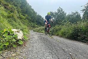 Manchmal ist auch etwas Gravel dabei.