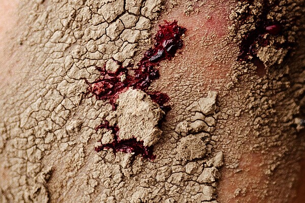 Das Foto von Anouk Flesch wird in der Kunstkabine gezeigt