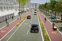 Optimismus trotz Kritik. Umsetzung Veloweggesetz in der Schweiz. 