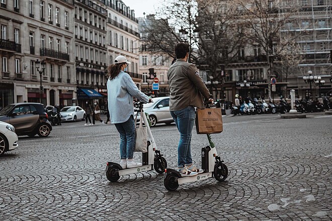 Paris verbietet E-Scooter Sharing. 