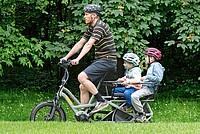 Longtail Cargobikes im Test.