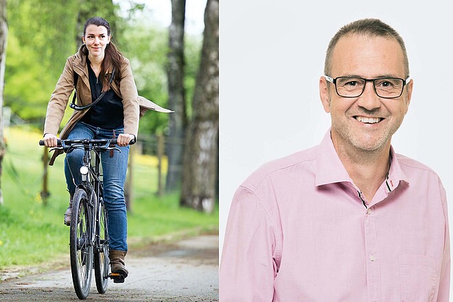 Manon Giger und Daver Durner haben von Pro Velo in die öffentliche Verwaltung gewechselt. 
