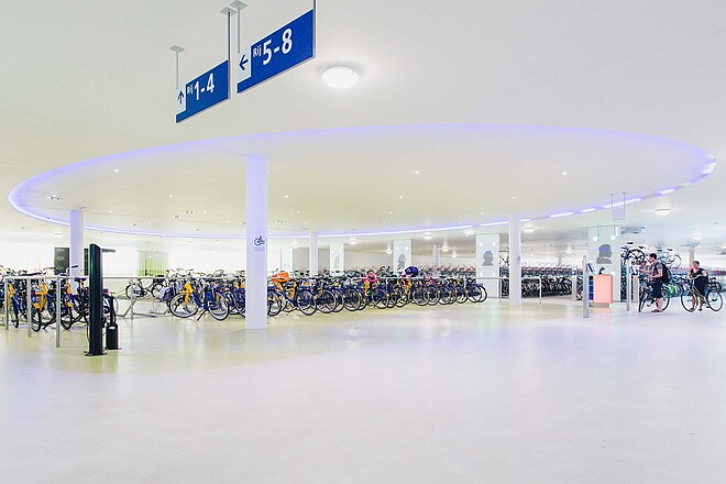 Fahrradparkhaus Amsterdam Zuid