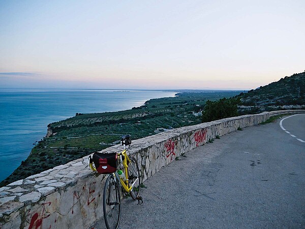 Fahrradreise Apulien.