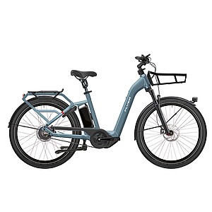 Cargobike Typenkunde. E-Bike mit Front- und Heckträger. 