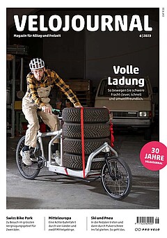 Velojournal 6 2023. Titelbild der Velojournal Ausgabe 6-2023