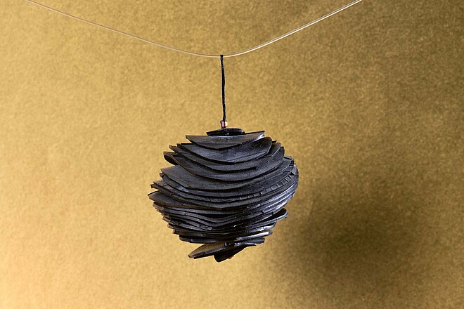 DIY Weihnachts Spezial. Christbaumkugel aus Fahrradteilen.