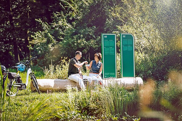 E-Bike Fahren im Kanton Bern.