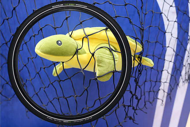 Schwalbe Green Marathon aus Fischernetzen