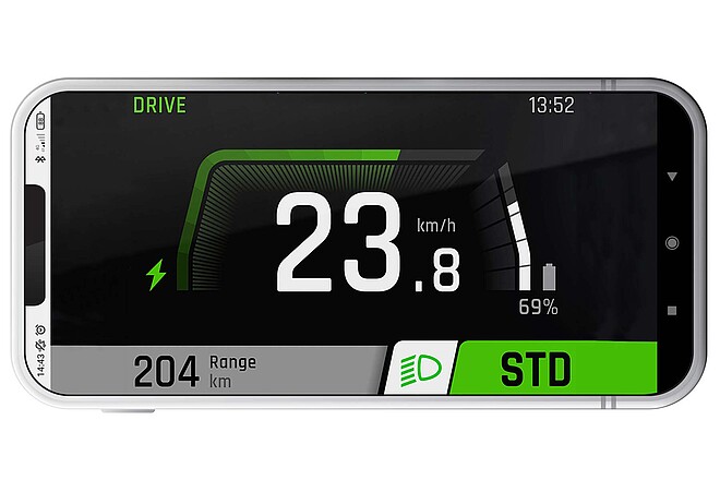 FIT E-Bike Control App macht alle Funktionen kostenlos.