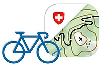 Swisstopo App für Velofahrer